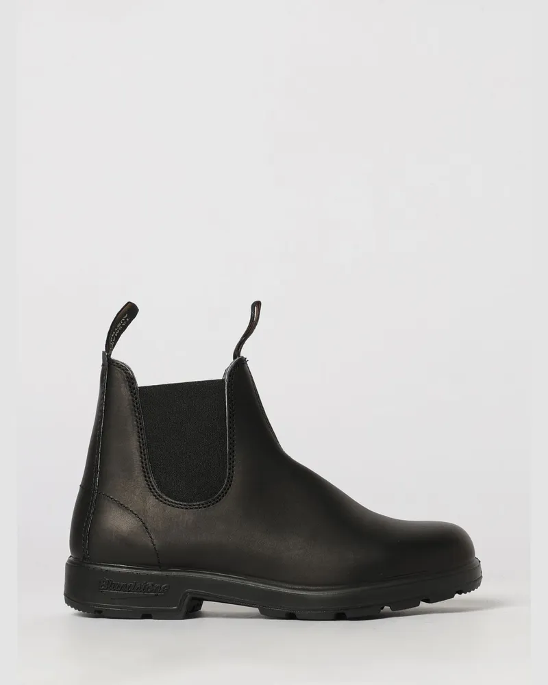BLUNDSTONE 510 Glattleder-Chelsea-Boots mit doppelten Zuglaschen Schwarz