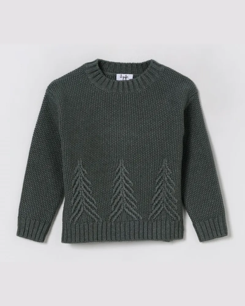 Il Gufo Pullover kinder Grün