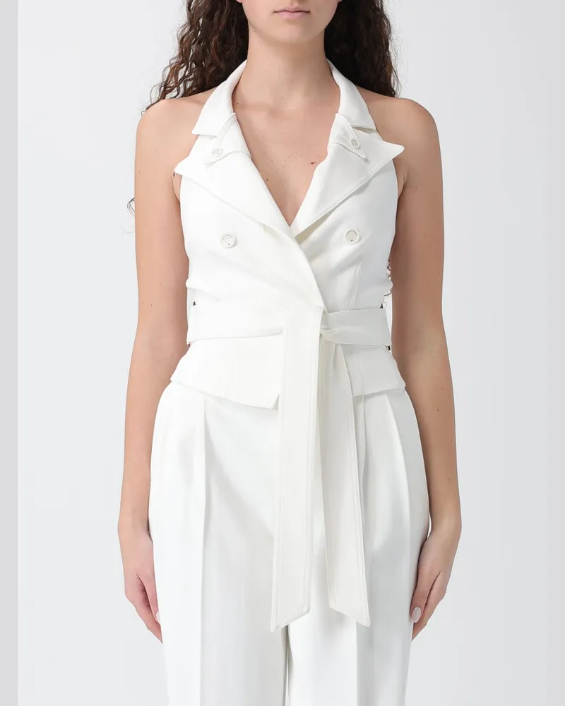 Elisabetta Franchi Blazer damen Weiß
