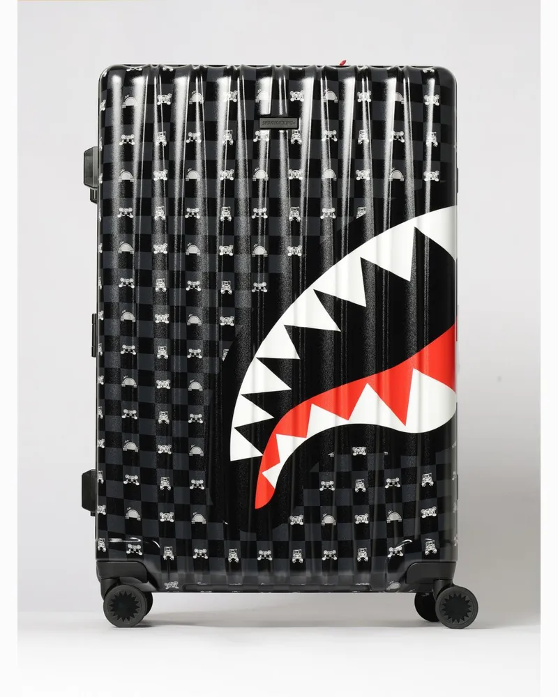 Sprayground Trolley aus Polycarbonat mit Logoprint Schwarz
