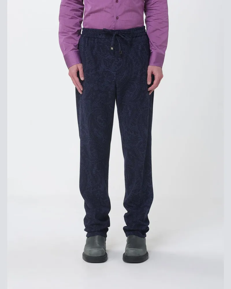 Etro Hose herren Blau