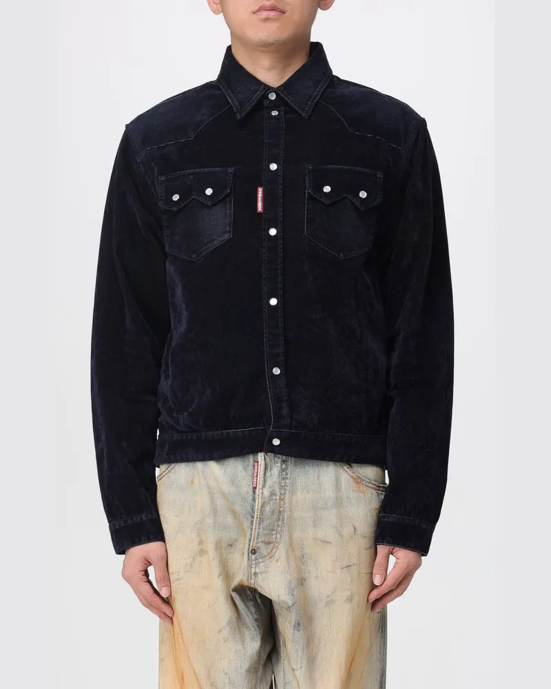 Dsquared2 Hemd herren Blau