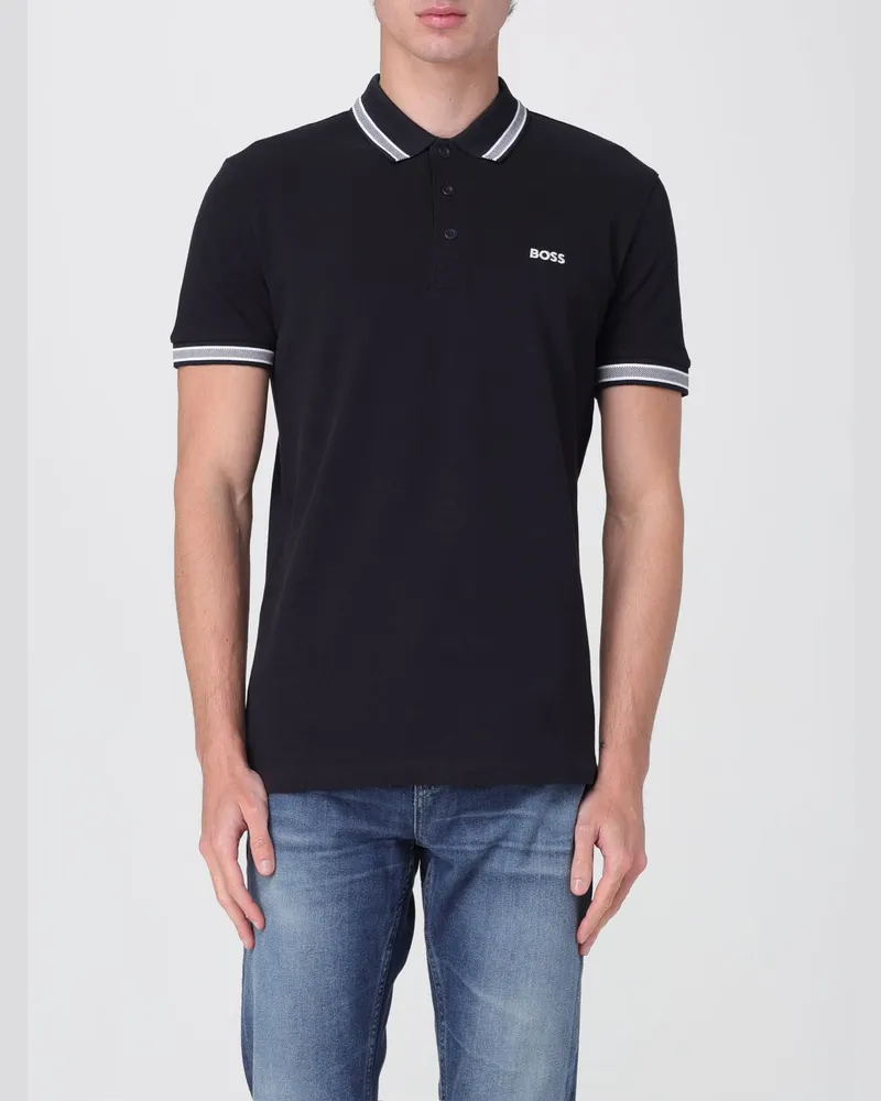 HUGO BOSS Polo herren Blau