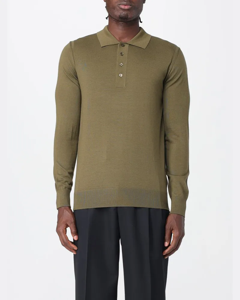 Paolo Pecora Milano Polo herren Grün
