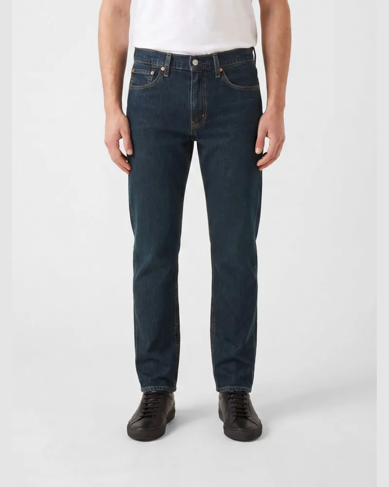 Levi's Tapered-Fit-Jeans aus Stretch-Baumwolldenim mit mittlerer Leibhöhe Blau