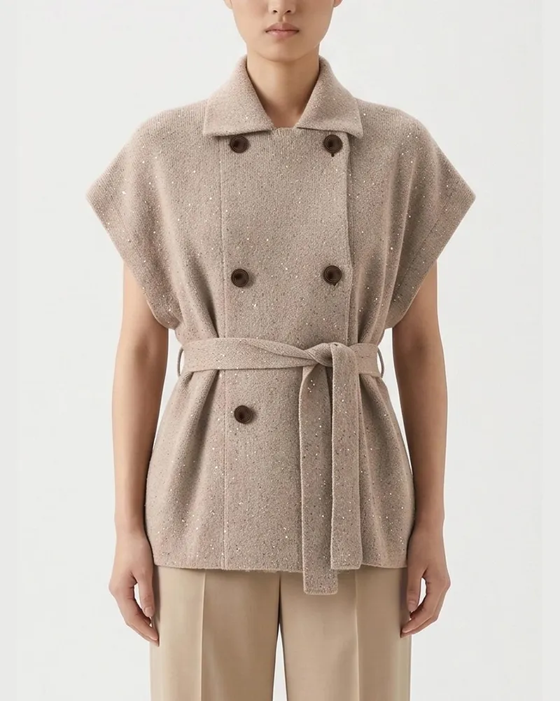 Brunello Cucinelli Pullover damen Beige