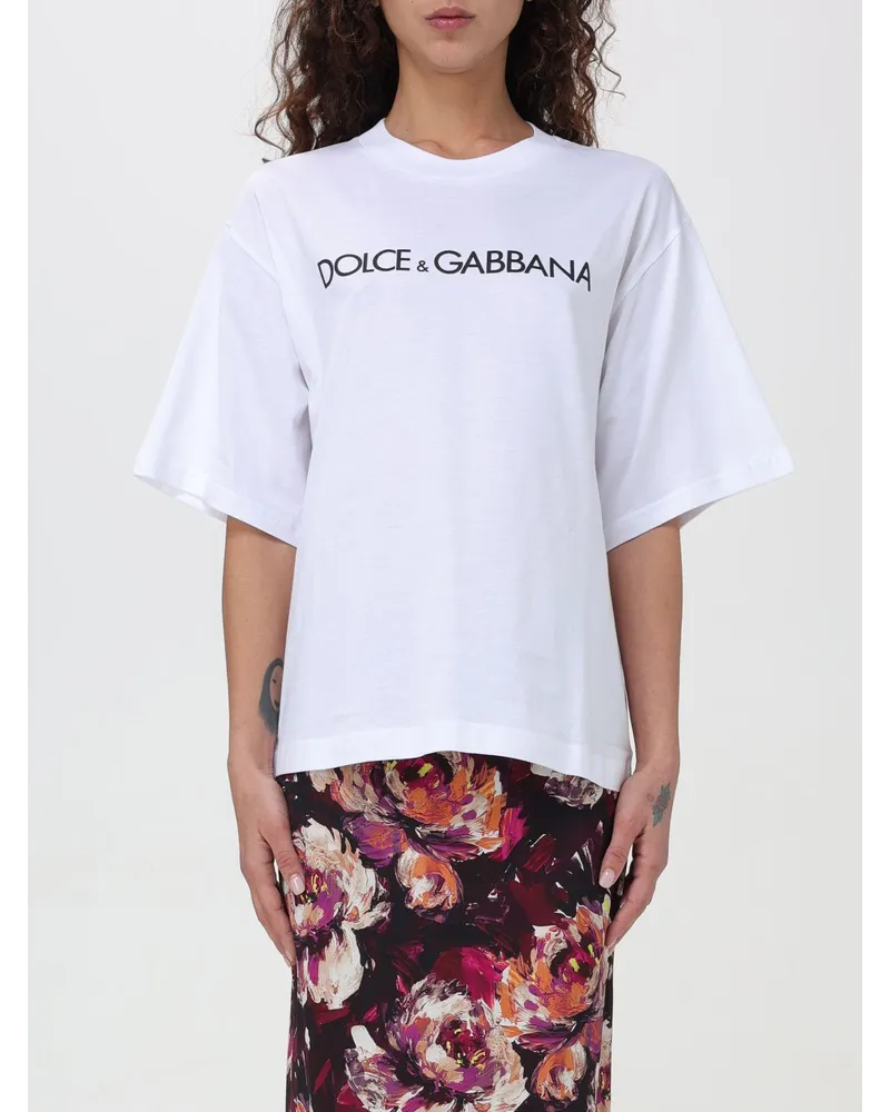 Dolce & Gabbana T-shirt damen Dolce & Gabbana Weiß
