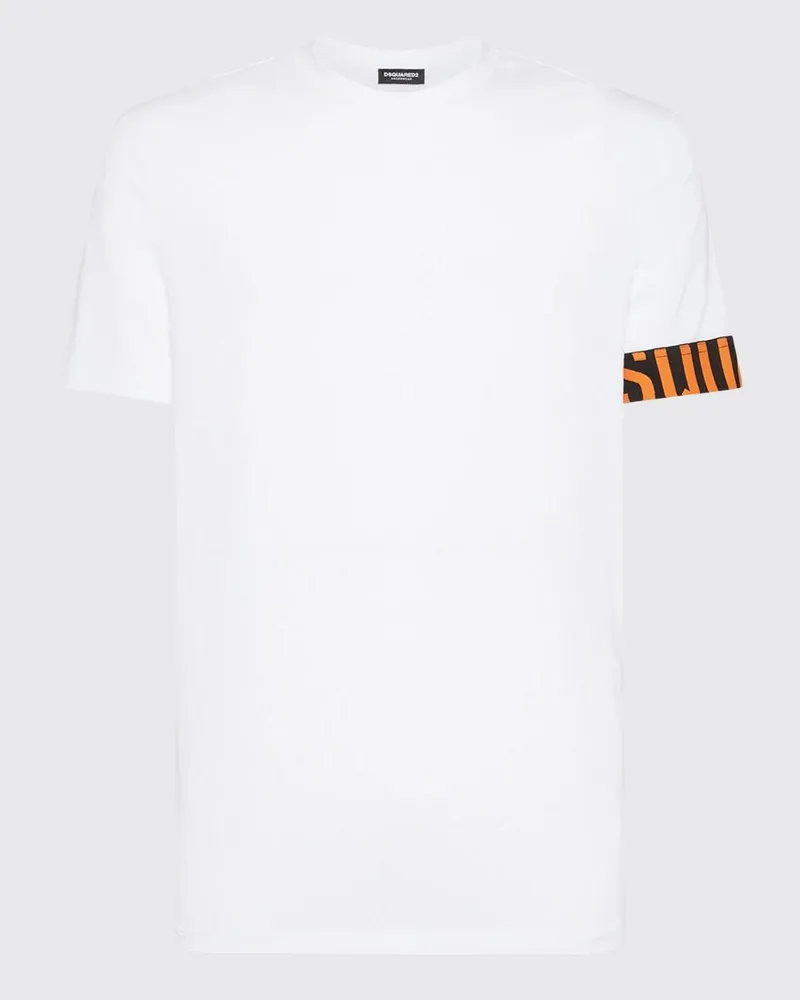Dsquared2 T-shirt herren Weiß
