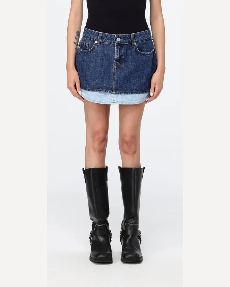 7 for all mankind Rock damen Blau