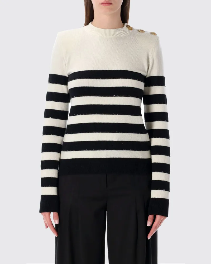 Balmain Pullover damen Beige