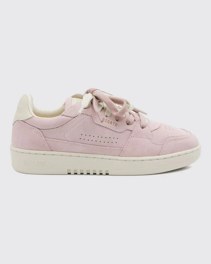Axel Arigato Low-Top-Sneaker Dice Lo aus Veloursleder mit perforierter Spitze Pink