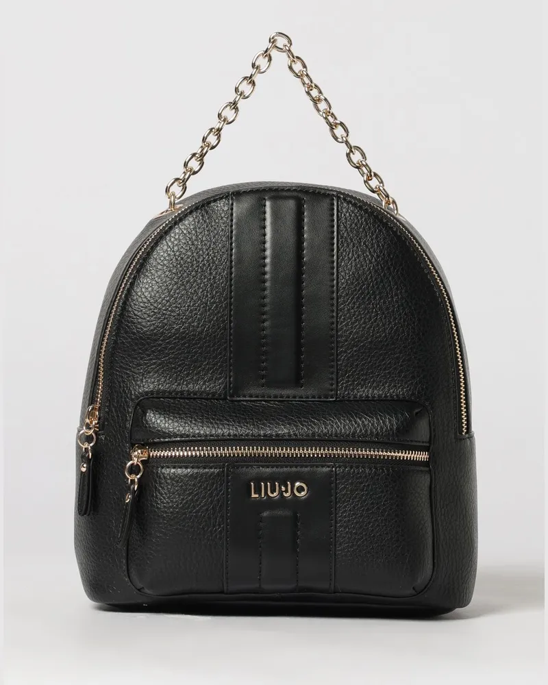 Liu Jo Rucksack aus Kunstleder Schwarz