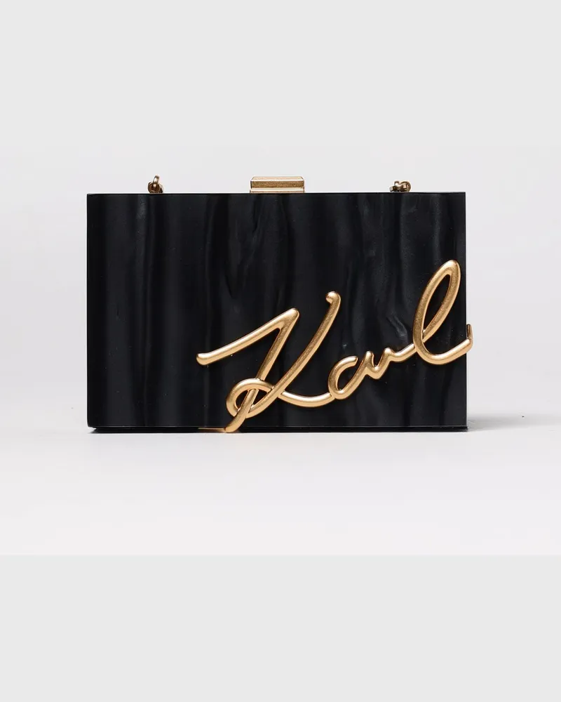 Karl Lagerfeld Clutch damen Schwarz