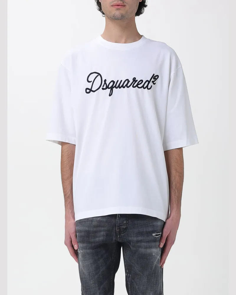 Dsquared2 T-shirt herren Weiß