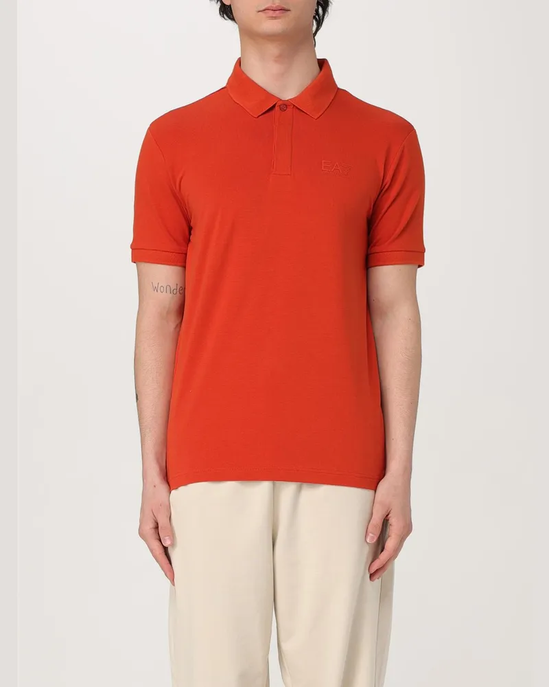 EA7 Polo herren Rot