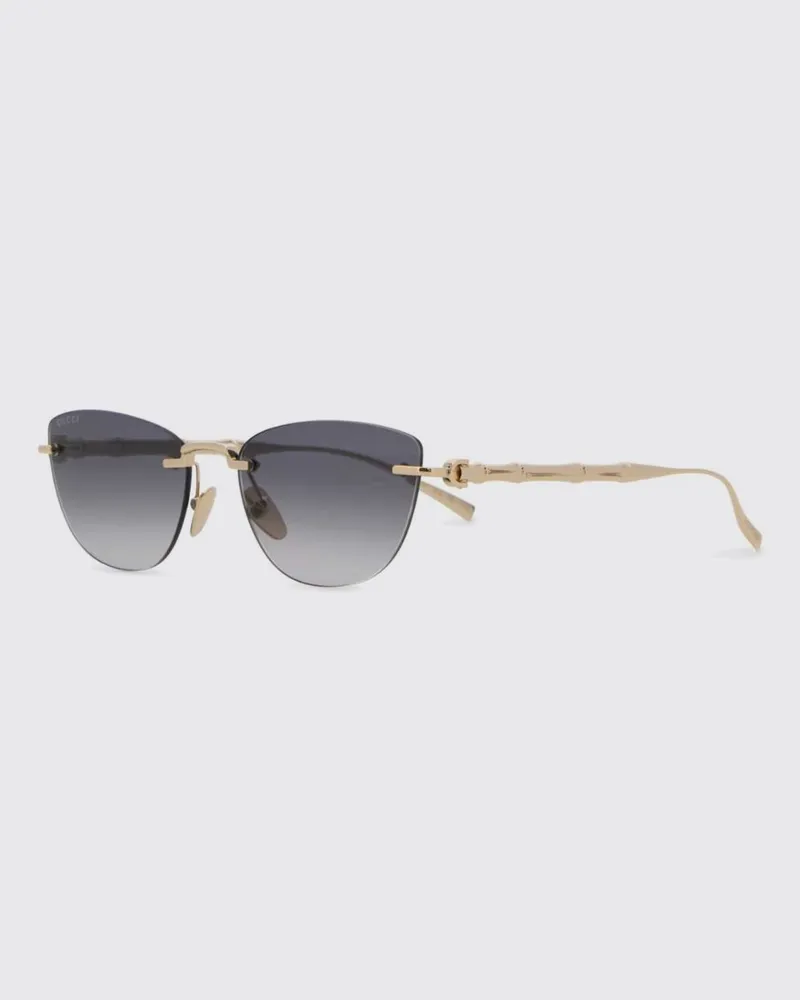 Gucci Sonnenbrille damen Gold