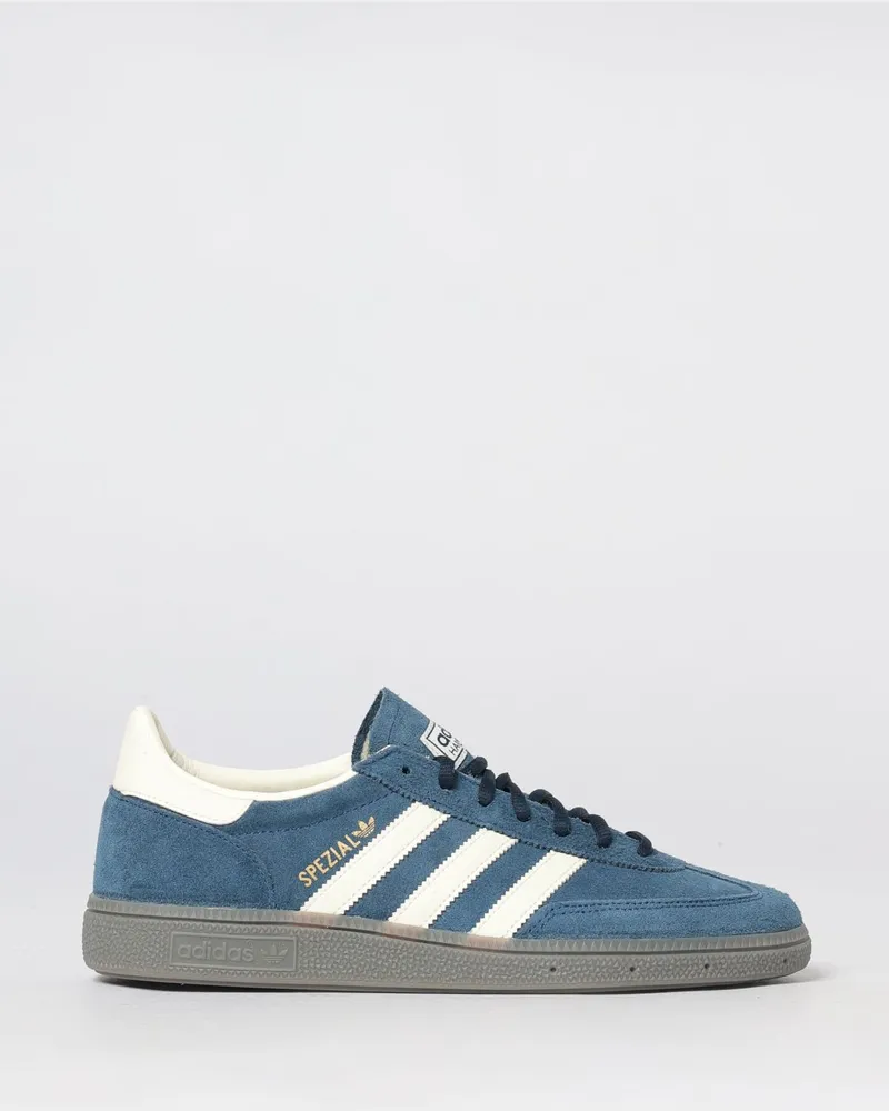 adidas Handball Spezial Sneakers aus Leder und Wildleder mit 3-Streifen Navy