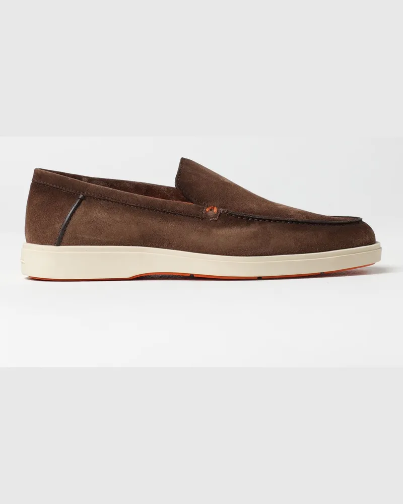 Santoni Mokassins herren Burnt