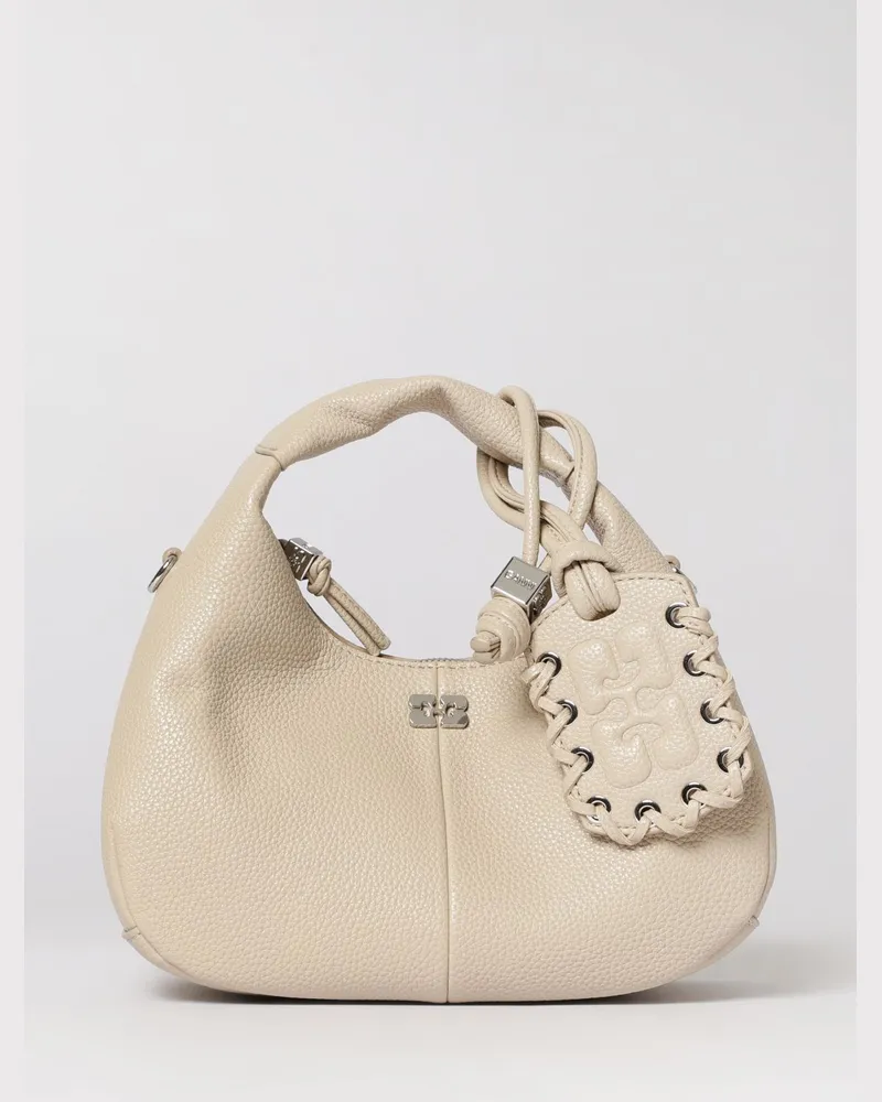 Ganni Handtasche damen Beige