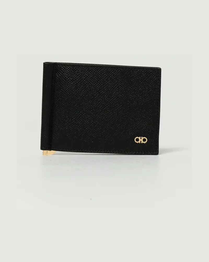 Ferragamo Portmonnaie herren Schwarz