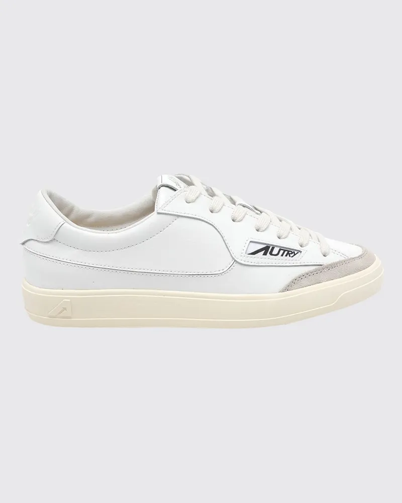 AUTRY Windscape Leder-Sneakers Weiß