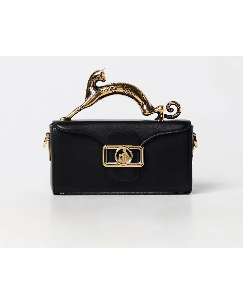 Lanvin Schultertasche Schwarz