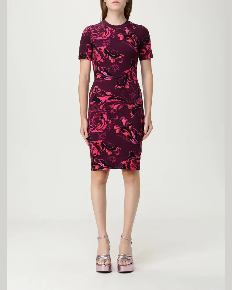 Versace Jeans Kleider damen Burgunderrot