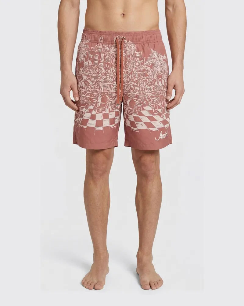 Amiri Bademode herren Rot