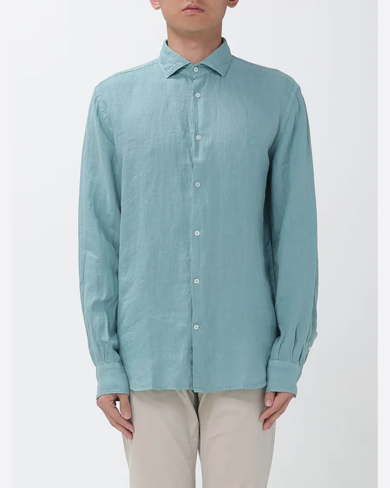 Brooksfield Lässiges Leinenhemd Teal