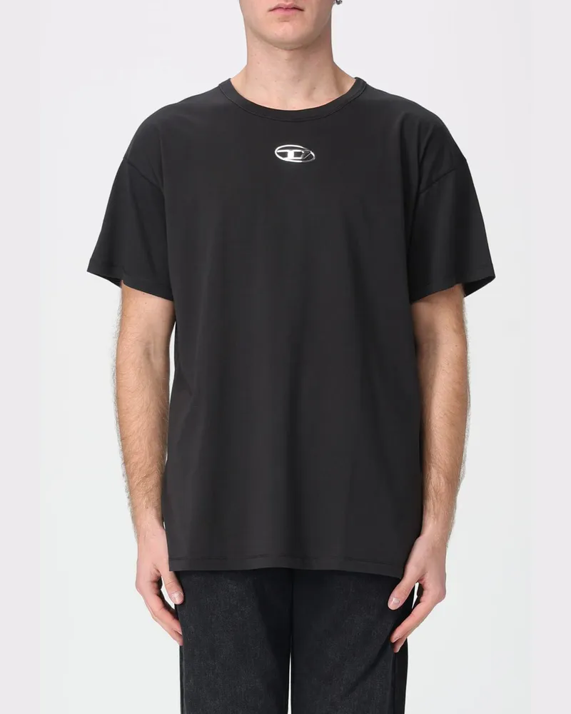 Diesel T-shirt herren Schwarz