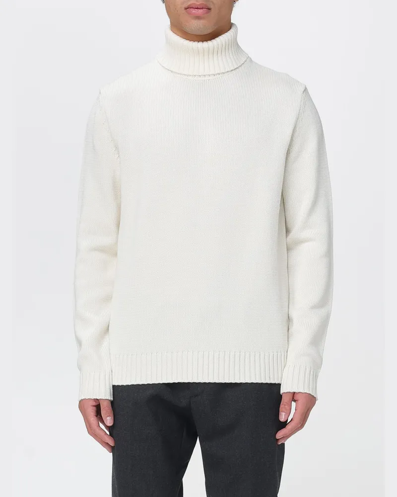 Zanone Pullover herren Ivory