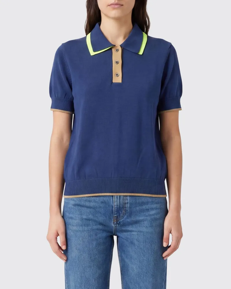 MSGM Polo damen Blau