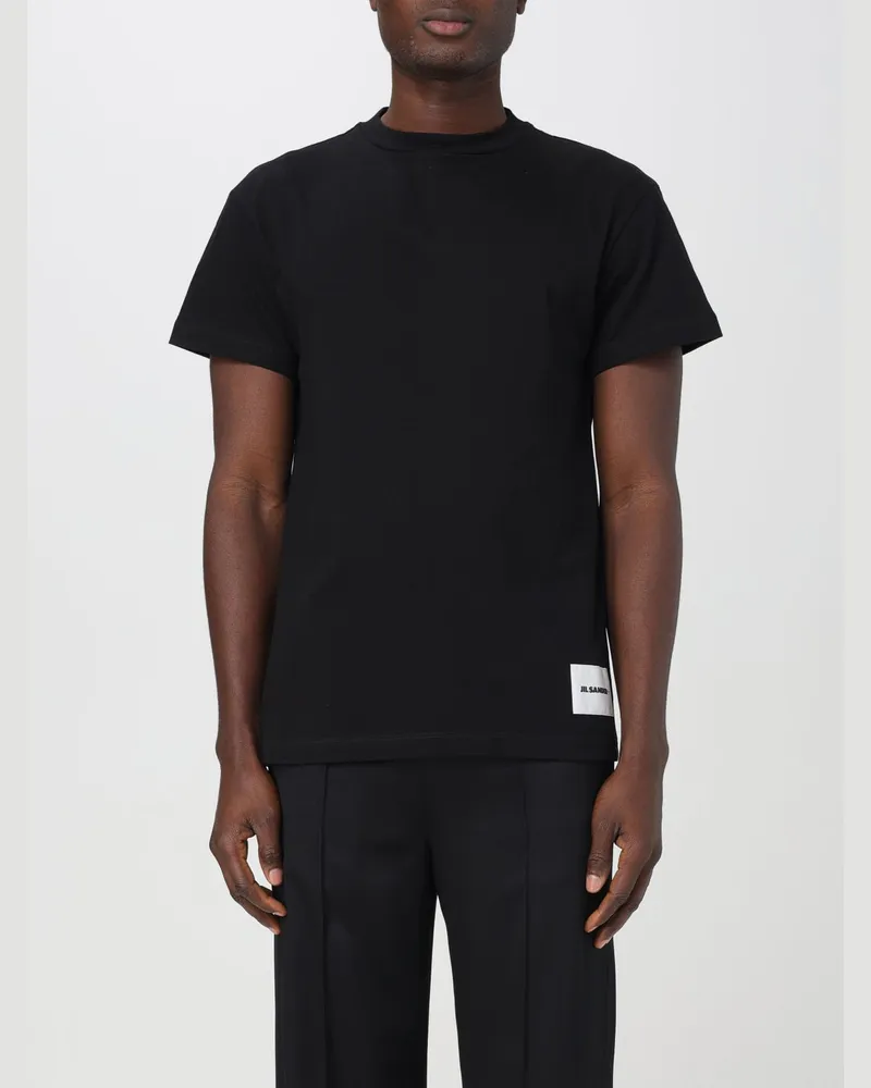 Jil Sander T-shirt herren Schwarz