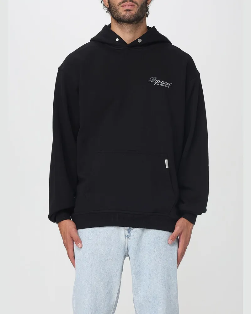 REPRESENT Sweatshirt herren Schwarz