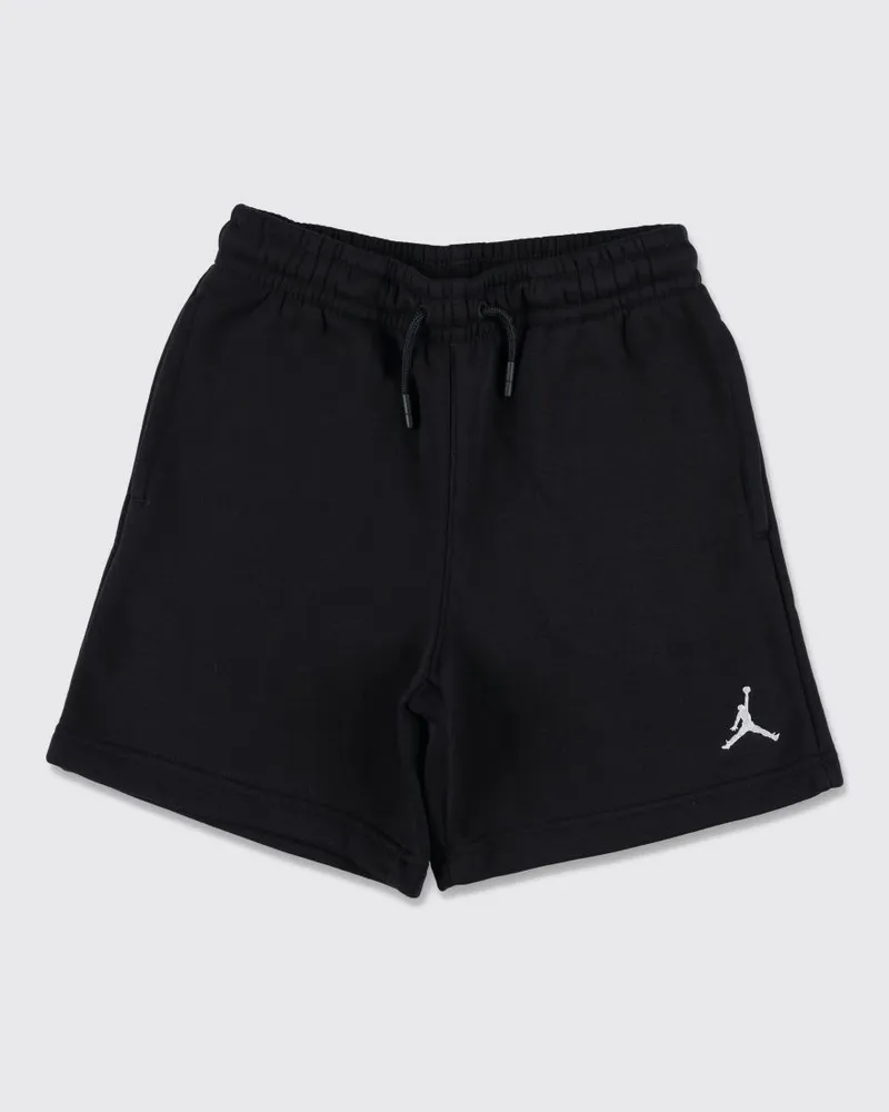 Nike Hochgeschnittene Shorts aus Baumwollmischung von für Jungen mit Kordelzug Schwarz