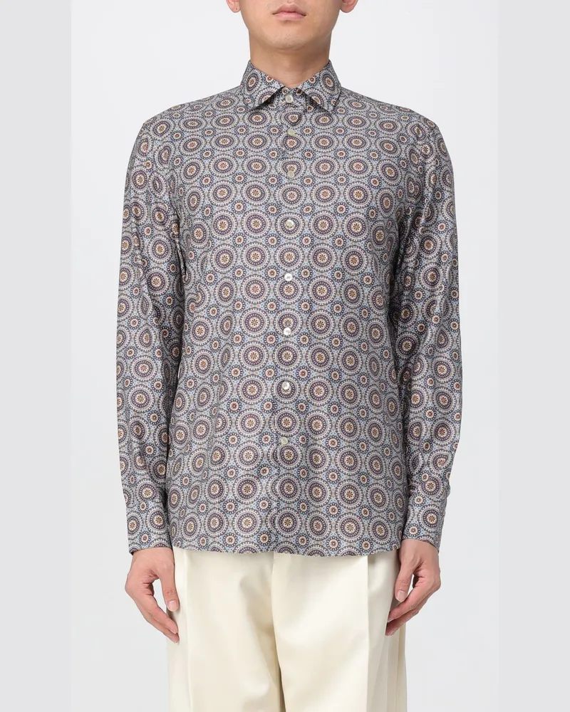 Etro Hemd herren Grau