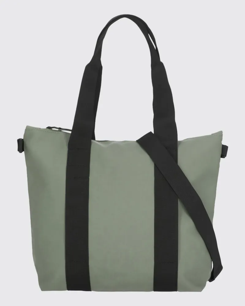 RAINS Wasserdichte Tote Bag aus Polyester Grün