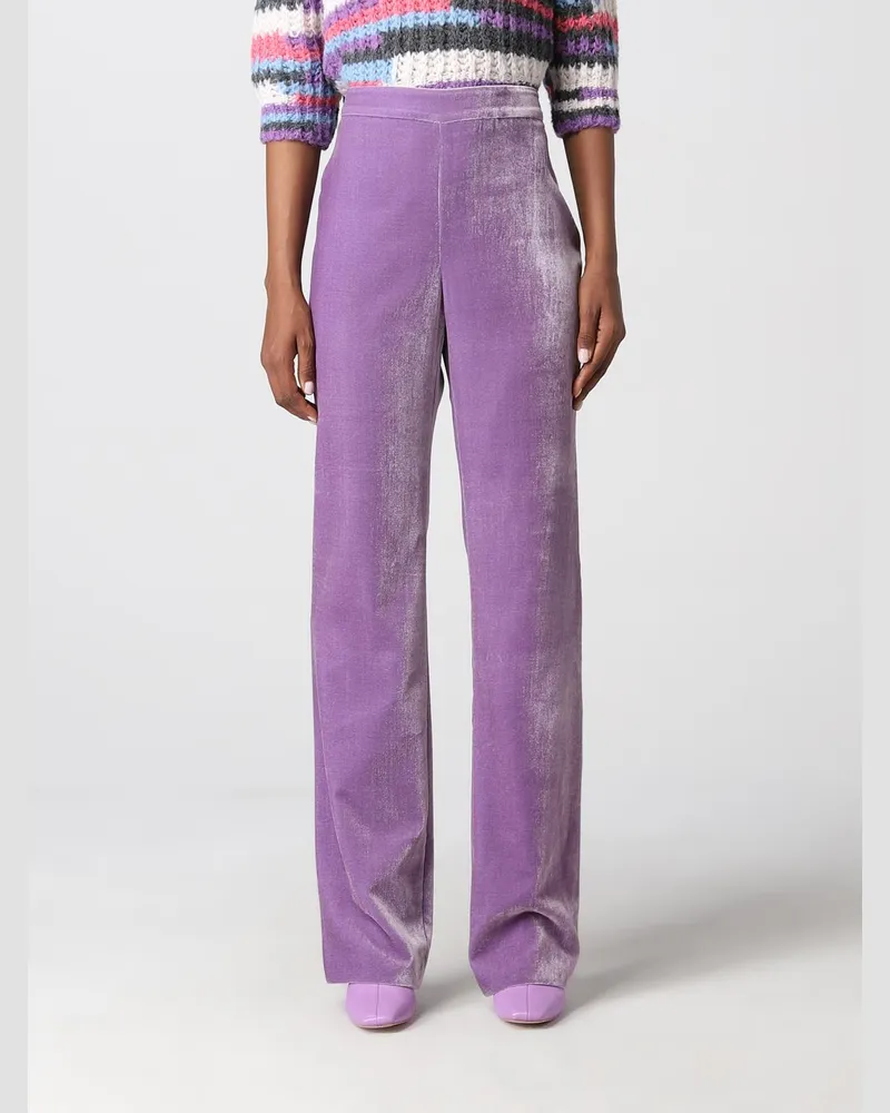 Moschino Damen Hose Violett