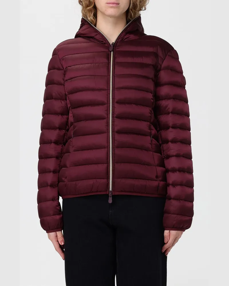 Save The Duck Jacke damen Weinrot