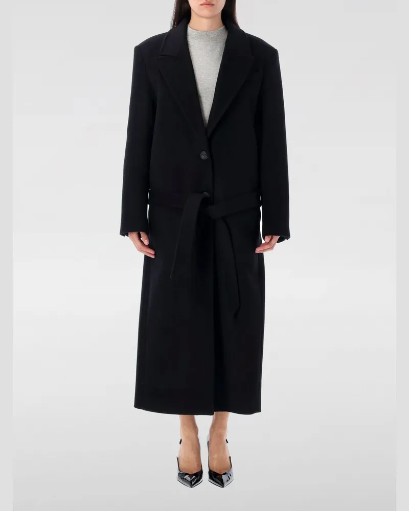 ATTICO Mantel damen Schwarz