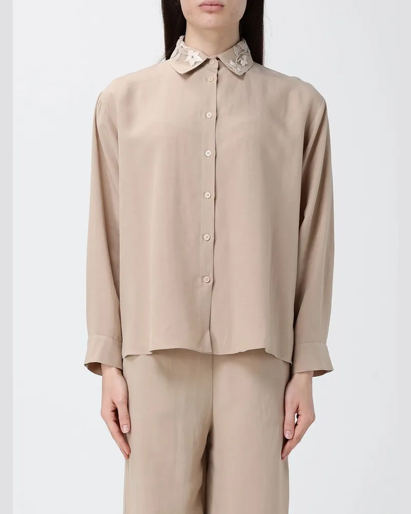 Hanita Hemdbluse damen Beige
