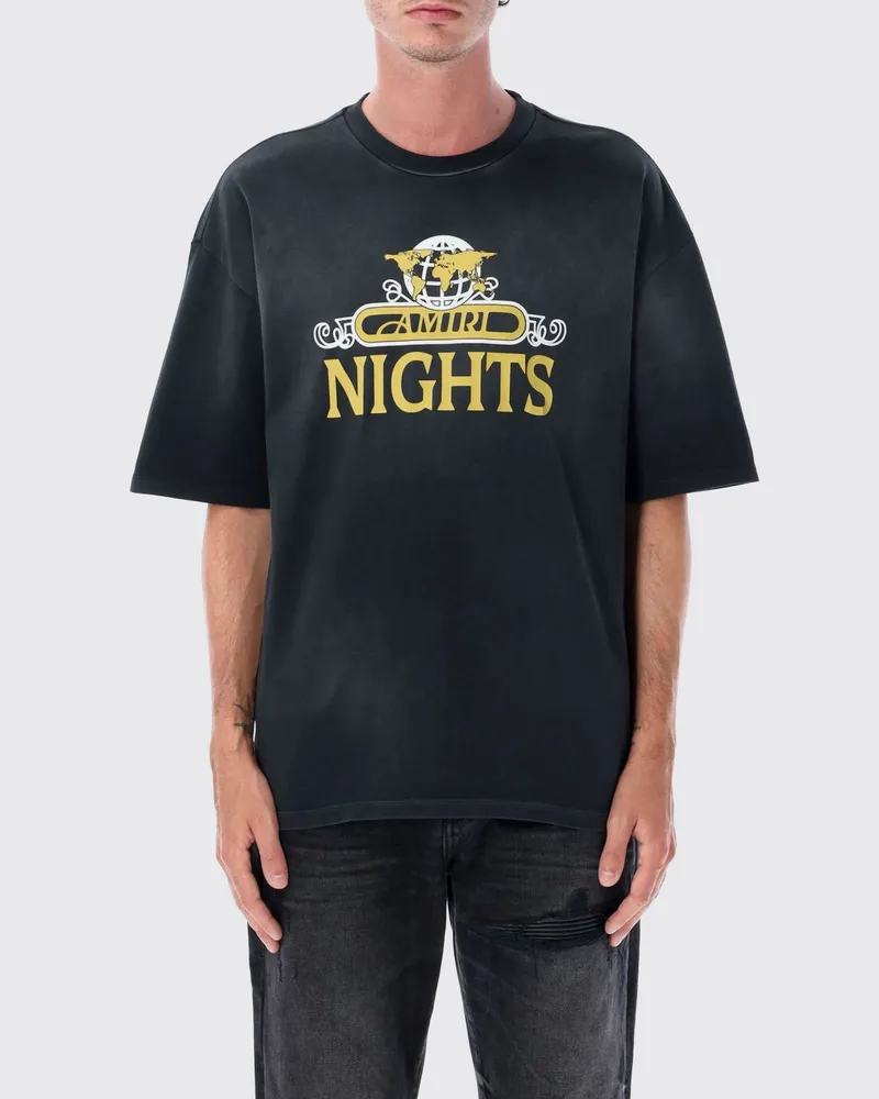 Amiri T-shirt herren Schwarz