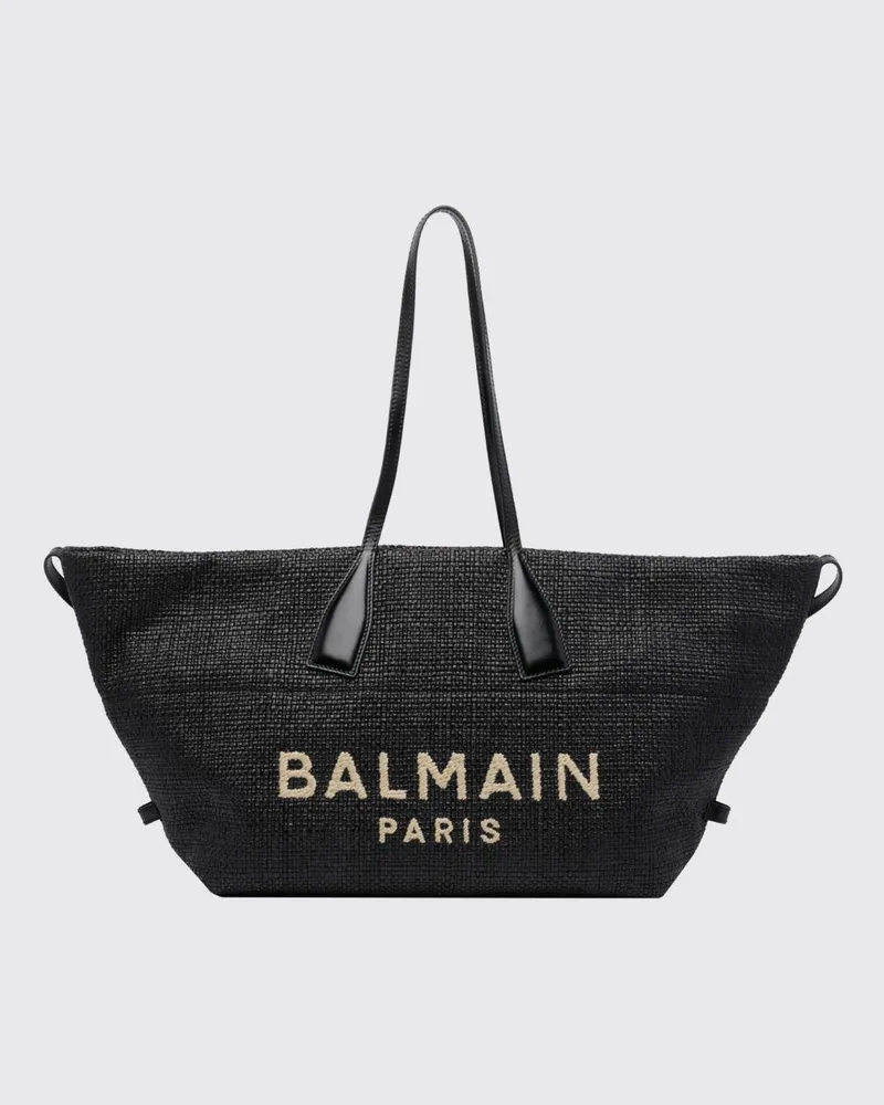 Balmain Schultertasche damen Schwarz