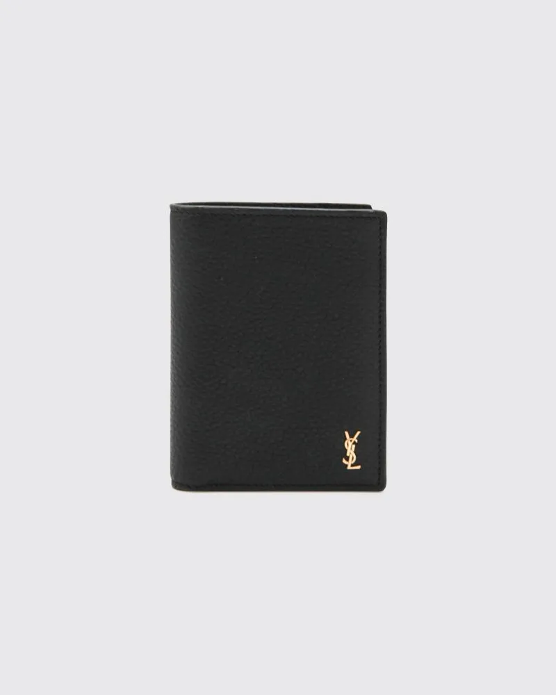 Saint Laurent Portemonnaie herren Schwarz