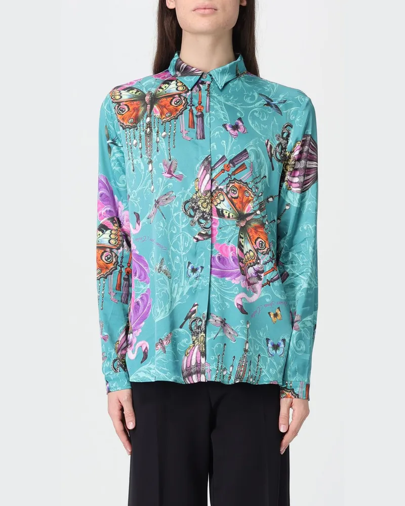 Versace Jeans Hemdbluse damen Blau