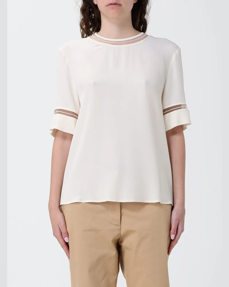 Fabiana Filippi Top damen Taubengrau