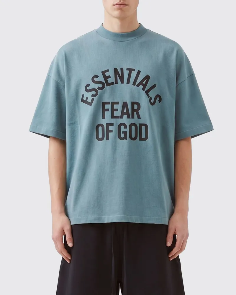 Fear of God Relaxed Fit T-Shirt aus Baumwolle mit Kontrastlogo Avion