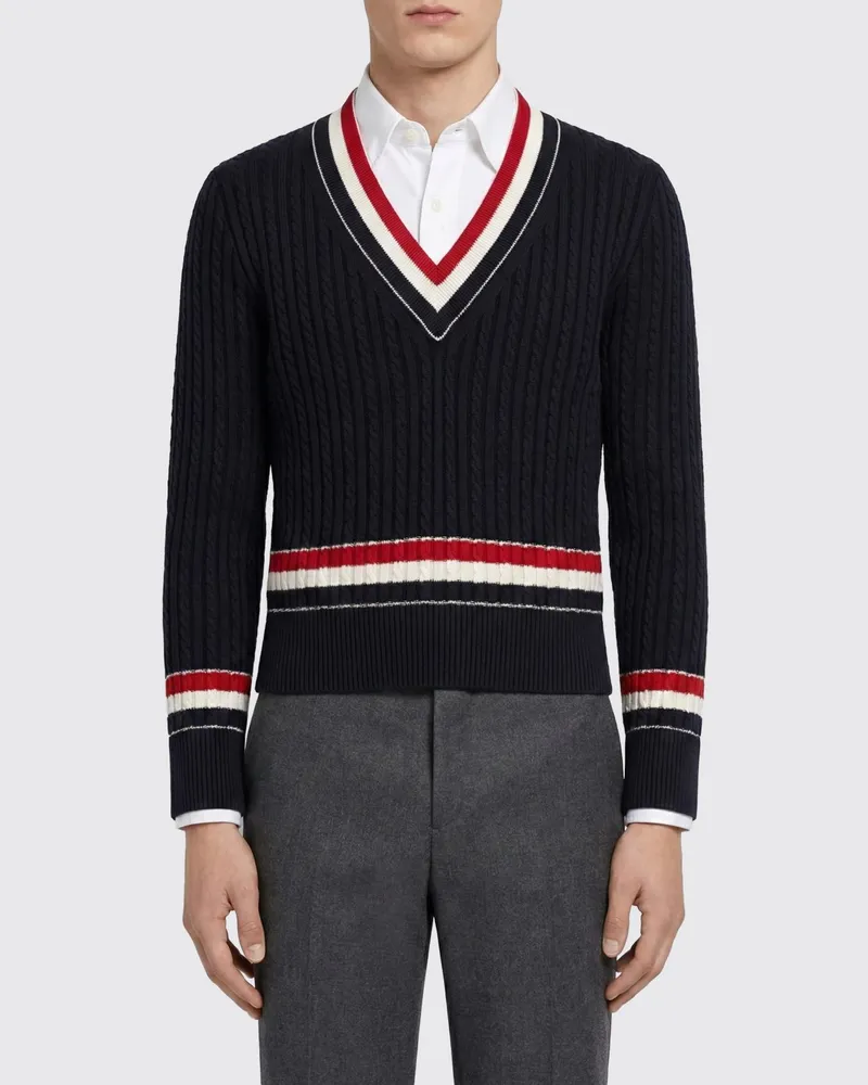Thom Browne Pullover herren Navy