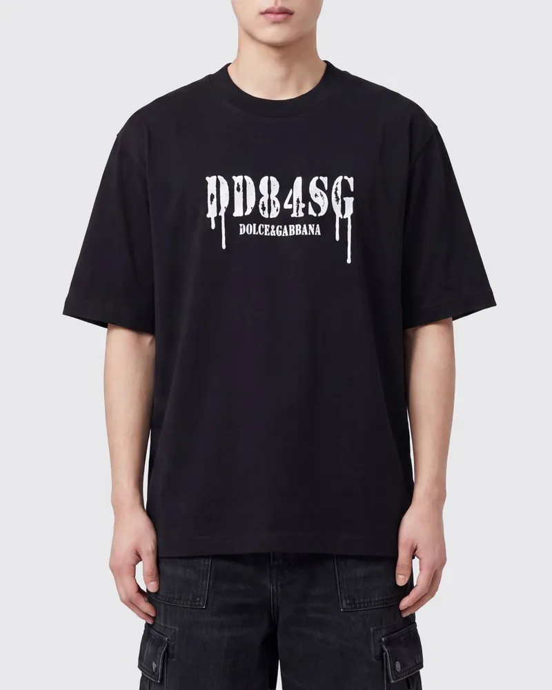 Dolce & Gabbana DOLCE  GABBANA T-shirt herren Dolce & Gabbana Schwarz