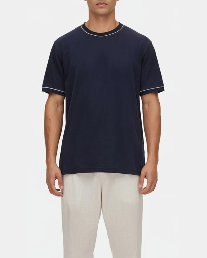 Eleventy Polo herren Blau